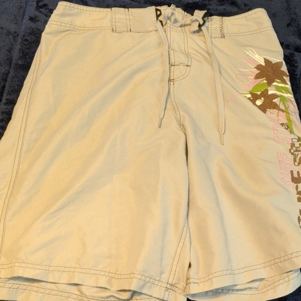 Surf style board shorts